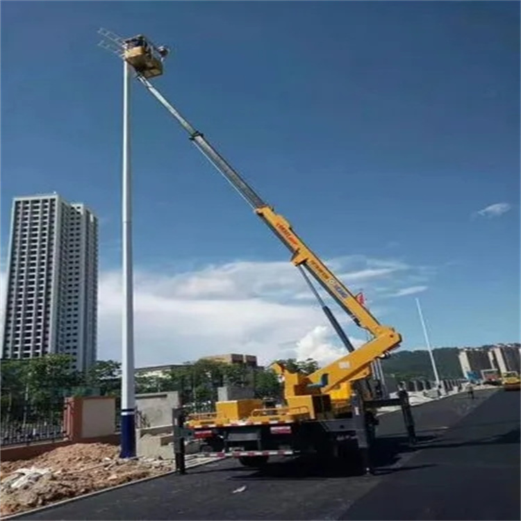 兰溪维修路灯的曲臂升降车出租