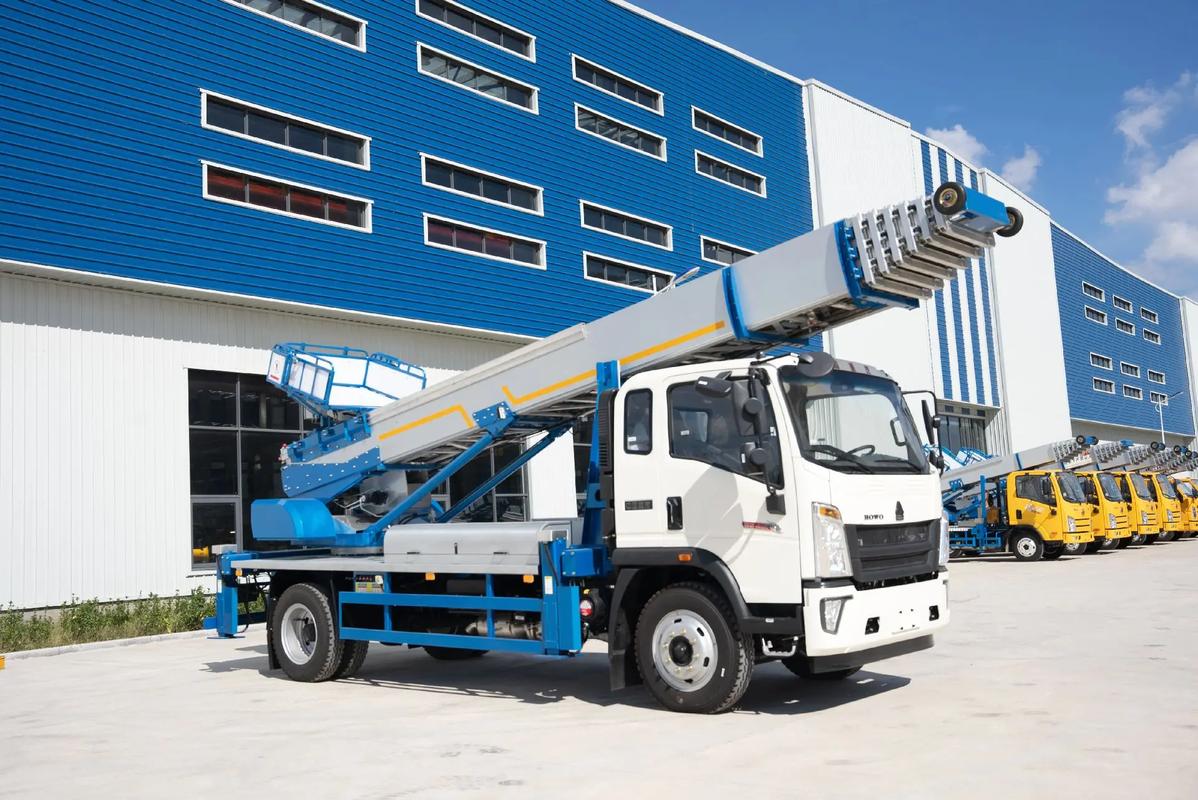 兰溪出租云梯车高空作业车 建筑垃圾搬运