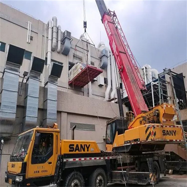 兰溪吊车如何吊彩钢瓦